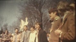 Гуканьне вясны ў парку Купалы, 1983 год.