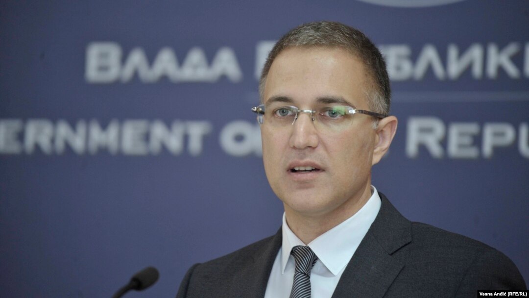 Ministar unutrašnjih poslova Srbije Nebojša Stefanović 