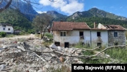 Selo Donja Jablanica godinu dana nakon poplave i klizišta, 17. septembra 2025.
