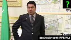 Türkmenistanyň prezidenti Gurbanguly Berdimuhamedow.