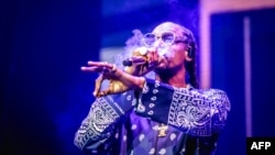 NETHERLANDS - U.S. rapper Snoop Dogg performs on stage during a concert in Rotterdam on September 19, 2023, as part of his autumn tour through Europe. 