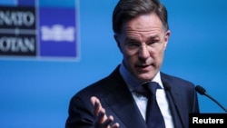 Generalni sekretar NATO-a Mark Rutte na konferenciji u Ankari 6. jula 