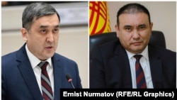 Канат Сагынбаев жана Алмаз Имангазиев. "Азаттыктын" коллажы.