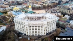 Здание МИД Украины в Киеве, иллюстрационное фото
