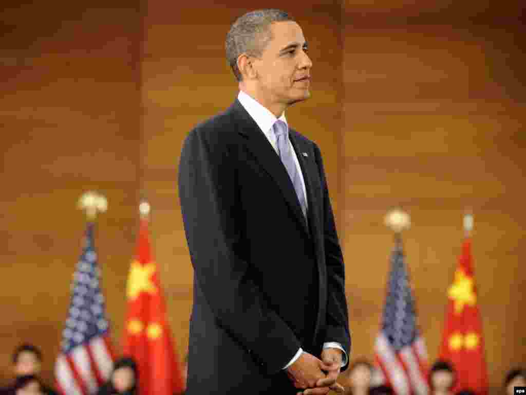 Од обраќањето на Обама пред студентите во Шангај