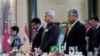 Reuniunea miniștrilor de externe din G20 s-a deschis cu un moment de reculegere în memoria victimelor cutremurelor din Turcia și Siria, New Delhi, India, 2 martie 2023