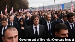 ირაკლი კობახიძე პატრიარქ ილია მეორის დაკრძალვაზე, 2026 წლის 22 მარტი