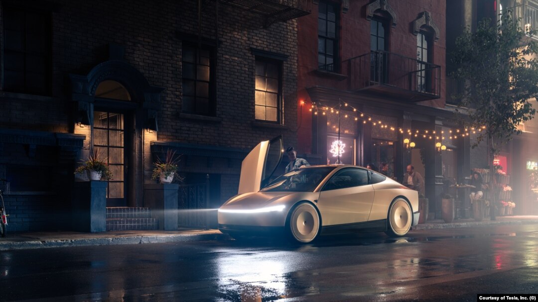 Cybercab, Courtesy of Tesla, Inc.