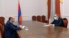 Armenia - Prime Minister Nikol Pashinian meets with opposition leader Edmon Marukian, December 29, 2020