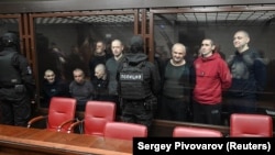 Rusiya hərbi məhkəməsi martda Ukraynanın "Azov" briqadasının 12 üzvünə uzunmüddətli həbs cəzası verib.
