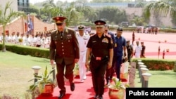 India - Anil Chauhan (right), India's top army general, meets his Armenian counterpart Eduard Asrian, New Delhi, April 28, 2026.