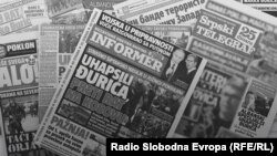 Samo dva tabloida su u proseku jedanaest puta mesečno najavljivali sukob ili rat u Srbiji