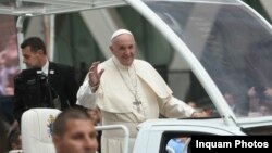 Papa Francisc a făcut o vizită în România în mai 2019