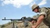 Nagorno-Karabakh -- A Karabakh Armenian soldier on frontline duty in the northern Martakert district, 20Jul2012.