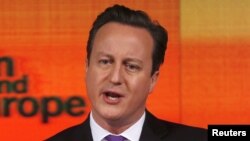 David Cameron, kryeministër i Britanisë së Madhe