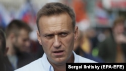 Российский оппозиционер Алексей Навальный. Москва, июль 2019 года.