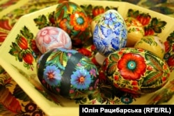 Петриківські "мальованки" (розписані великодні яйця)