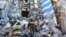 Russia -- Russian Emergency Situations Ministry employees clearing the debris at the site of an apartment building collapse