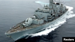 The HMS Montrose (file photo)