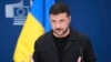 Президент України Володимир Зеленський виступає під час пресконференції в штаб-квартирі ЄС у Брюсселі, Бельгія, 17 серпня 2025 року