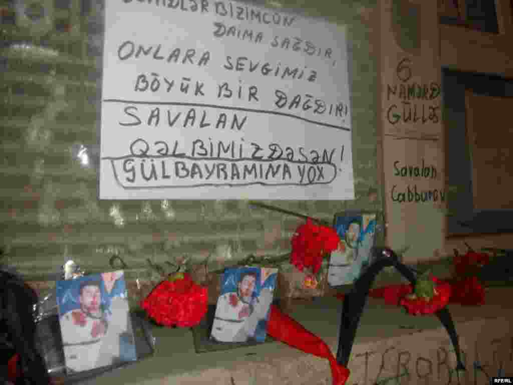 "Gül bayramına yox" #20