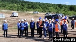 Početak izgradnje solarne elektrane kod Stoca u BiH, april 2025.