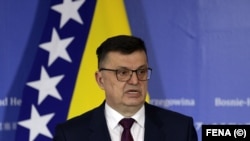 Bosna i Hercegovina - Predsjedavajući Vijeća ministara BiH Zoran Tegeltija u Sarajevu 30. marta 2021. godine. 