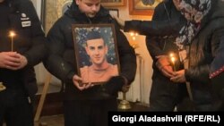 სპარტაკ ლეკიაშვილის დაკრძალვა 