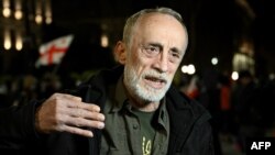 ნადიმ ხმალაძე, რომელიც წარსულში უკრაინაში იბრძოდა, ამჟამად საპროტესტო აქციების აქტიური მონაწილეა