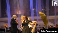 მიშელ ლეგრანი და თამარ გვერდწითელი