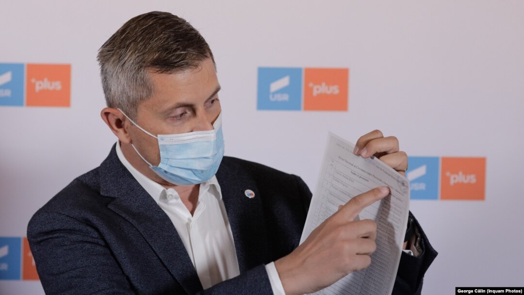 Dan Barna dorește ca ancheta în cazul legat de fondurile europene să se încheie cât mai repede. Imagine din campania electorală 2020