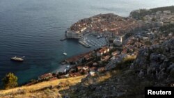 Pogled sa Srđa na Dubrovnik