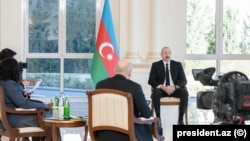 Ադրբեջանի նախագահ Իլհամ Ալիևը հարցազրույց է տալիս տեղական լրատվամիջոցներին, Բաքու, 6-ը հունվարի, 2026թ.