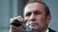 Armenia - Former President Levon Ter-Petrosian addresses supporters in Yerevan.