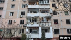 Urmările unui atac rusesc cu drone asupra regiunii Zaporojie. 28 ianuarie 2026. 