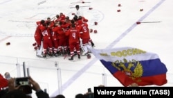 Russia's ice hocky team was barred from the 2022 World Championships in response to the war in Ukraine. (file photo)