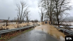 Залят път в община Крумовград