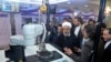 Ирандын президенти Хасан Роухани өзөктүк программанын жетишкендиктери тууралуу угууда. Тегеран, 2018-жыл, 9-апрель.