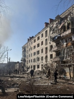 Настусптвы расейскага ўдару ў Славянску, 10 сакавіка 2026 году