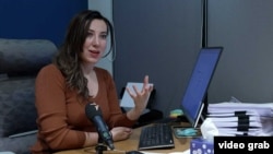 Իրավապաշտպան Սիրանուշ Սահակյանը զրուցում է «Ազատության» հետ, Երևան, 19-ը դեկտեմբերի, 2025թ.