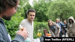 Лагерь оппозиции на Чистых прудах