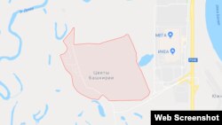 "Цветы Башкирии" микрорайоны харитада