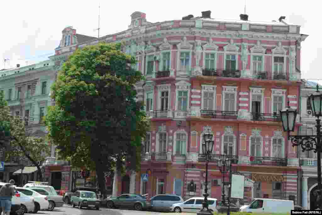 Odesa, 2016. Casa lui Alexandru Scarlat Sturdza, diplomat și publicist rus, de origine română, fiul lui Scarlat Sturdza, primul guvernator al Basarabiei.