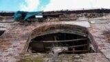 Kosovo- Old building, first Albanian school in Pristina. 