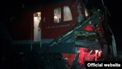 Автобус казасы урынында (Владимир өлкәсе гадәттән тыш хәлләр министрлыгы фотосы)