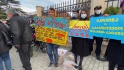 Protesters Demand Georgia Support Ukraine