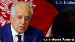 U.S. special envoy for peace in Afghanistan, Zalmay Khalilzad (file photo)