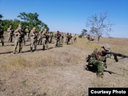 Вучэньні добраахвотнікаў