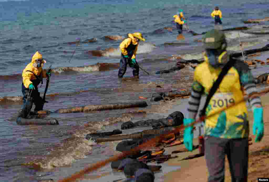 &bdquo;Ha az olaj eléri ezt a területet, súlyos károk keletkezhetnek a strandon és a sekély vízben élő korallokban&rdquo;&nbsp;&ndash; mondta Varavut Szilpa-arcsa környezetvédelmi miniszter