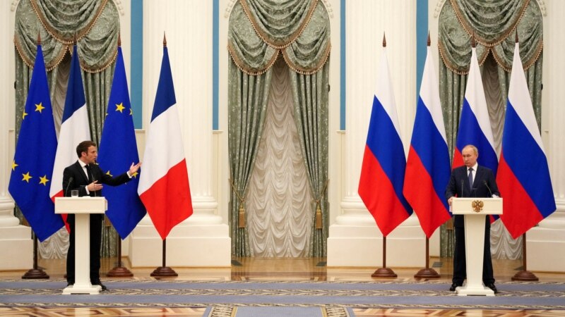 Nakon sastanka sa Putinom, Macron otputovao u Kijev